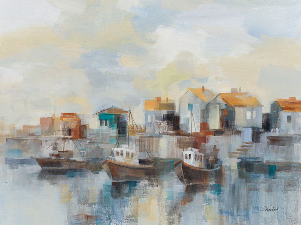 Black Sea Harbor art print by Silvia Vassileva for $57.95 CAD