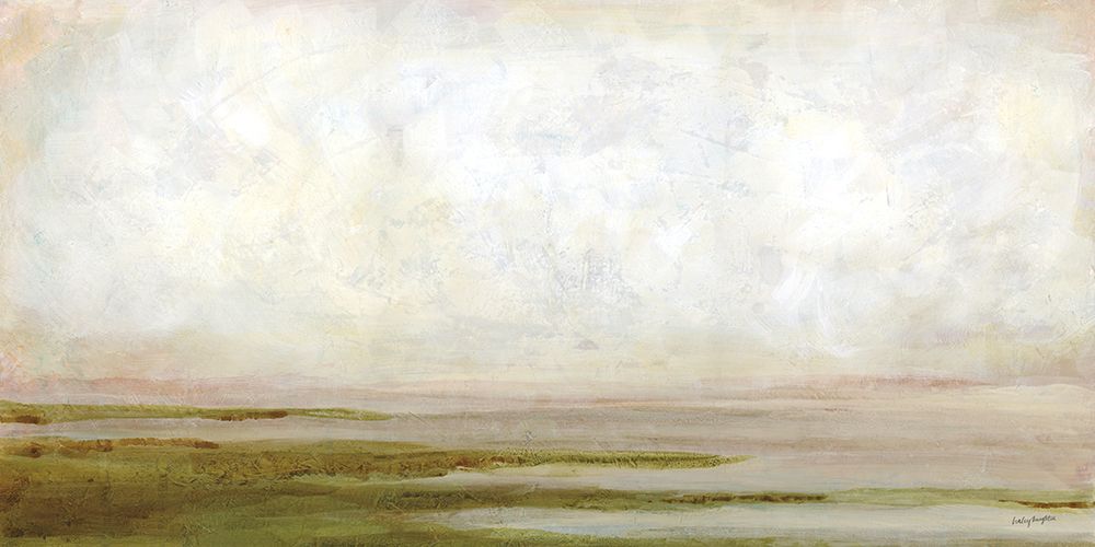 Hazy Lake art print by Haley Knighten for $57.95 CAD