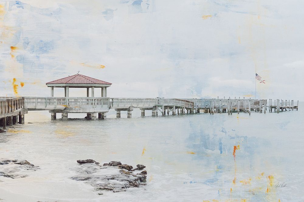 Pier II art print by Deborah Revell for $57.95 CAD