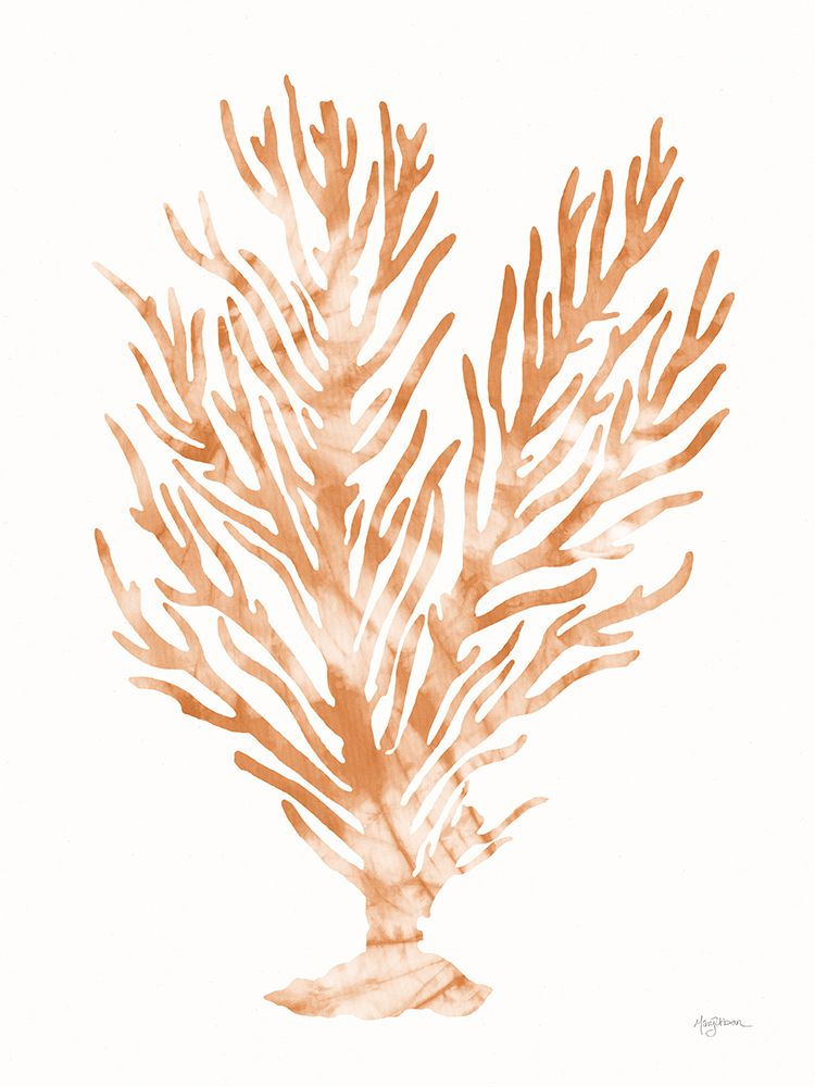 Shibori Coral IV Peach art print by Mary Urban for $57.95 CAD