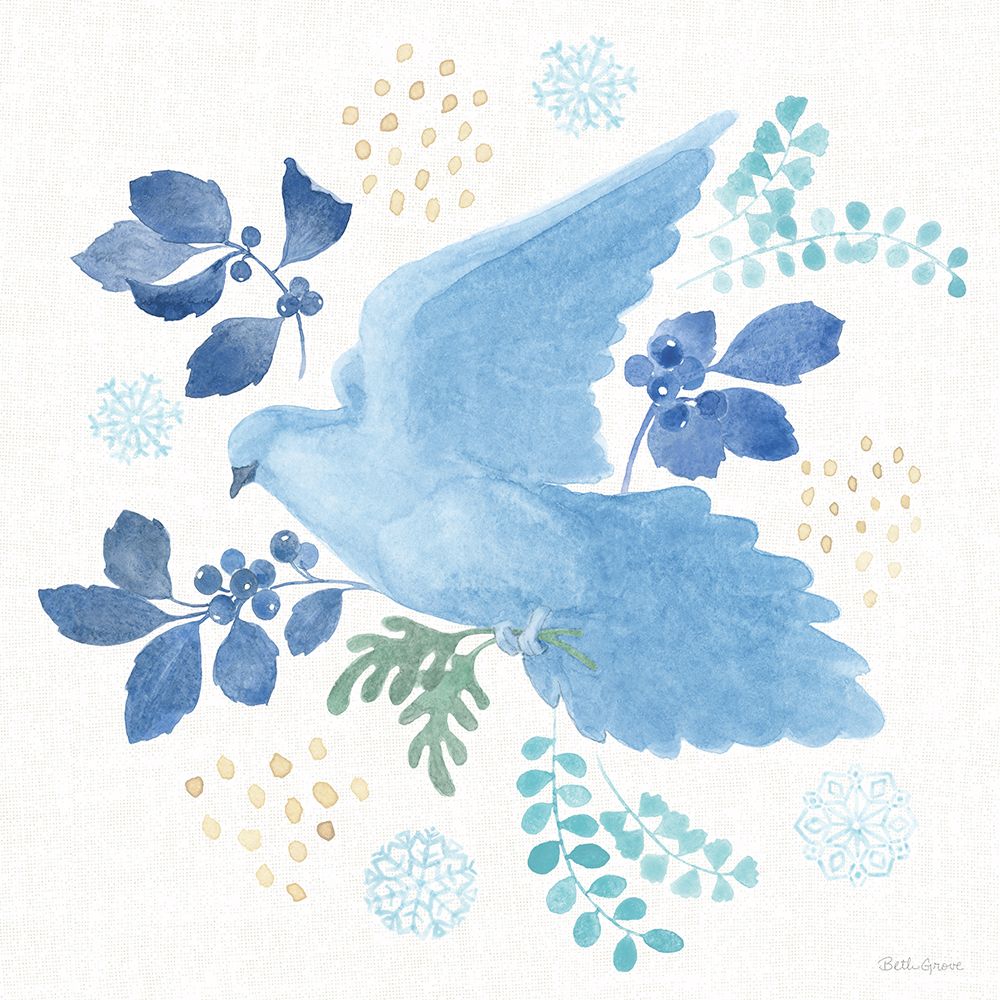 Winter Sparkle II art print by Beth Grove for $57.95 CAD