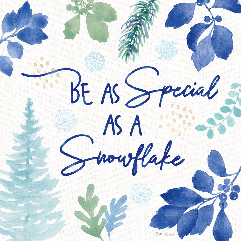 Winter Sparkle VI art print by Beth Grove for $57.95 CAD