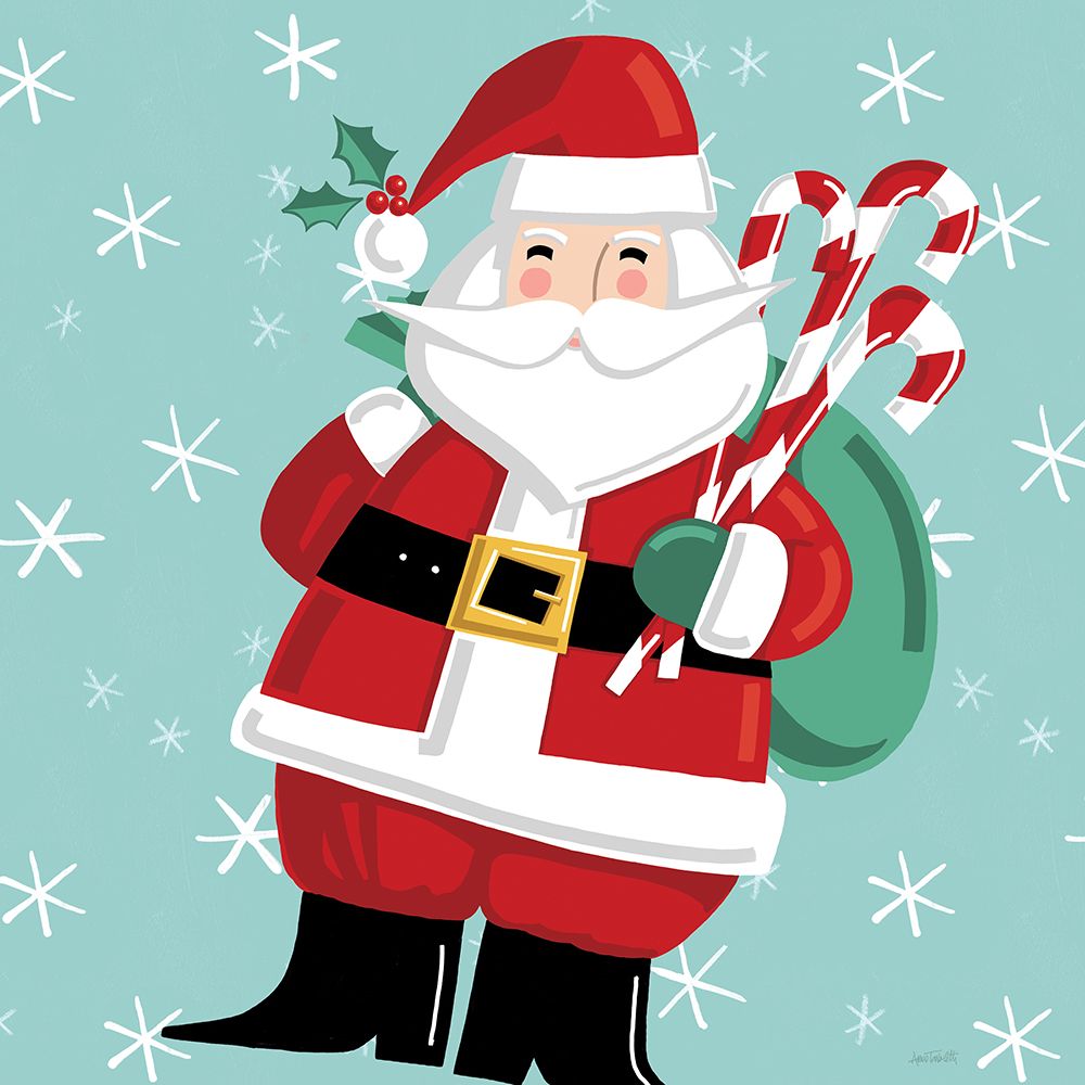 Festive Christmas I art print by Anne Tavoletti for $57.95 CAD
