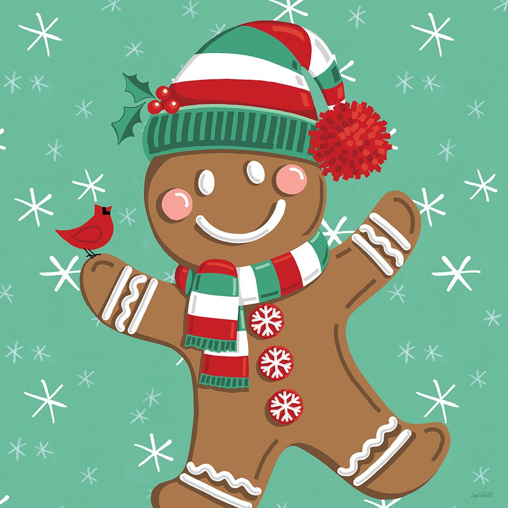 Festive Christmas II art print by Anne Tavoletti for $57.95 CAD