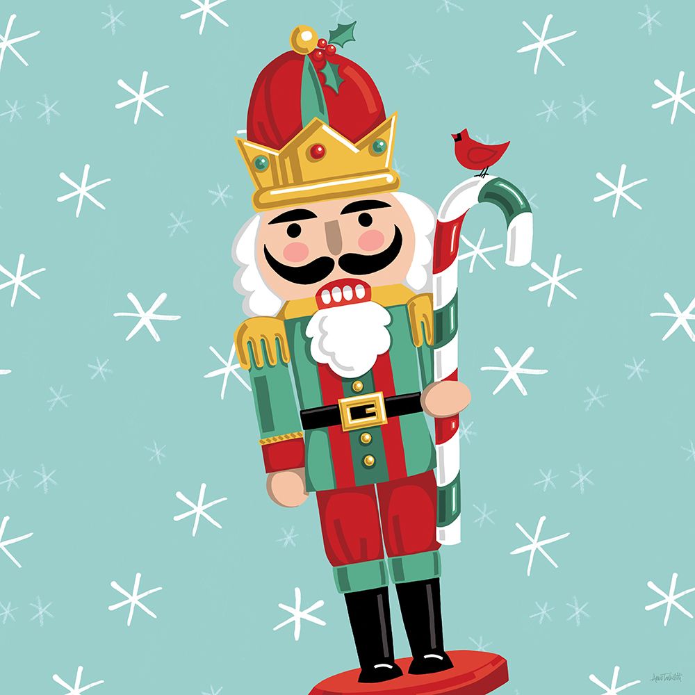 Festive Christmas V art print by Anne Tavoletti for $57.95 CAD
