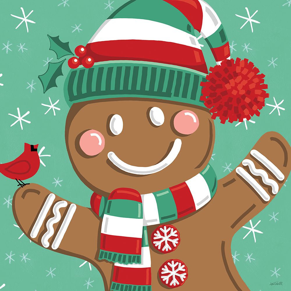 Festive Christmas VIII art print by Anne Tavoletti for $57.95 CAD