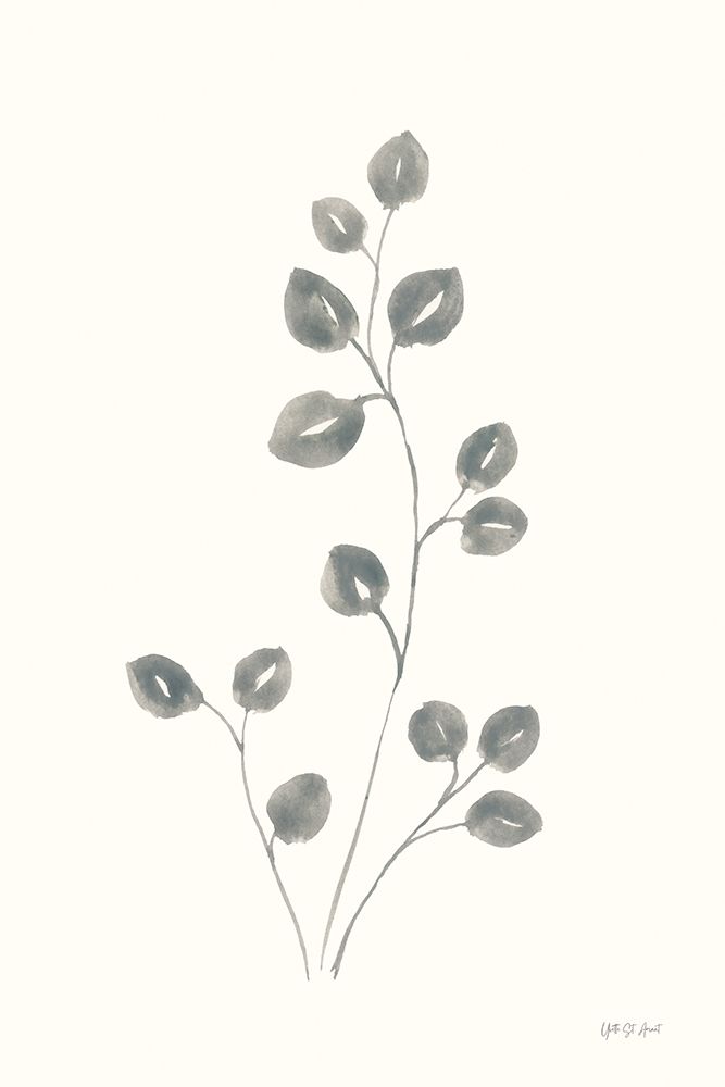 Linen Leaves II art print by Yvette St. Amant for $57.95 CAD