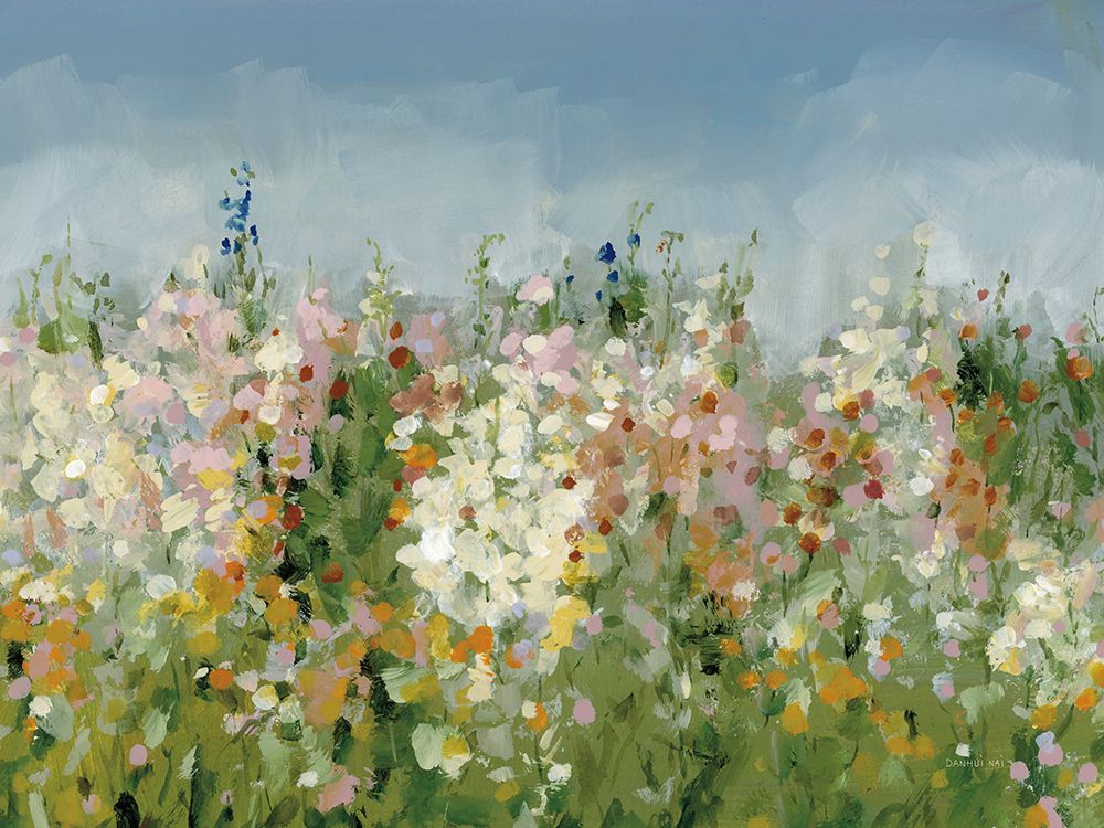 Tranquil Field art print by Danhui Nai for $57.95 CAD