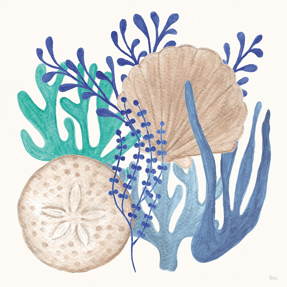 Coastal Currents VI art print by Veronique Charron for $57.95 CAD
