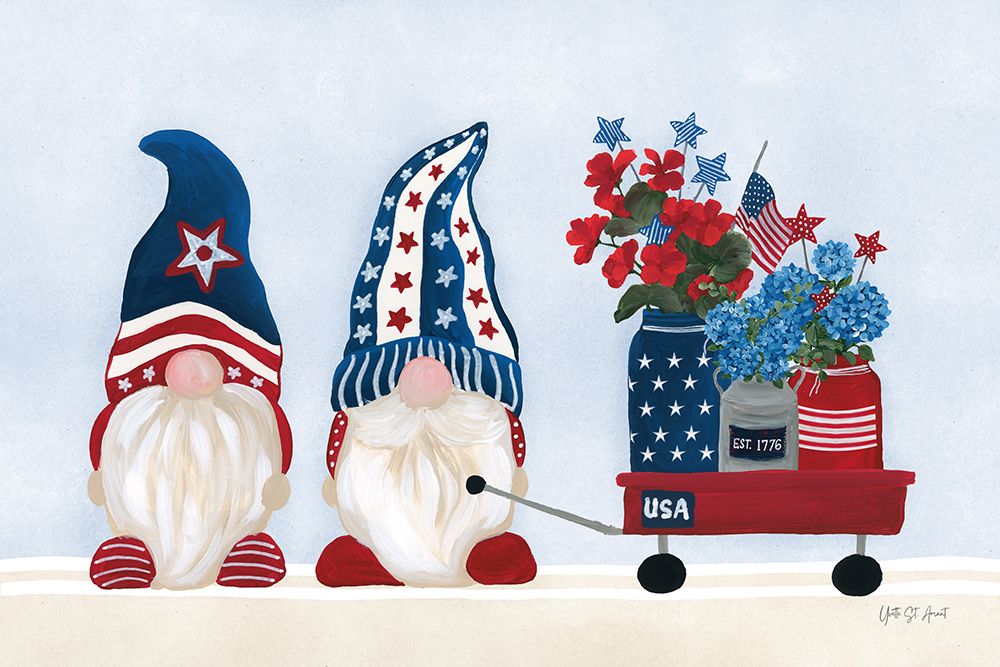 American Gnome I art print by Yvette St. Amant for $57.95 CAD