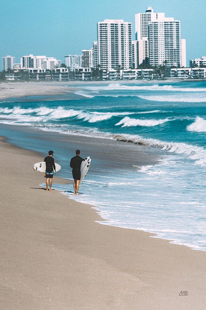 Surf Day art print by Max Blakesberg Studios for $57.95 CAD