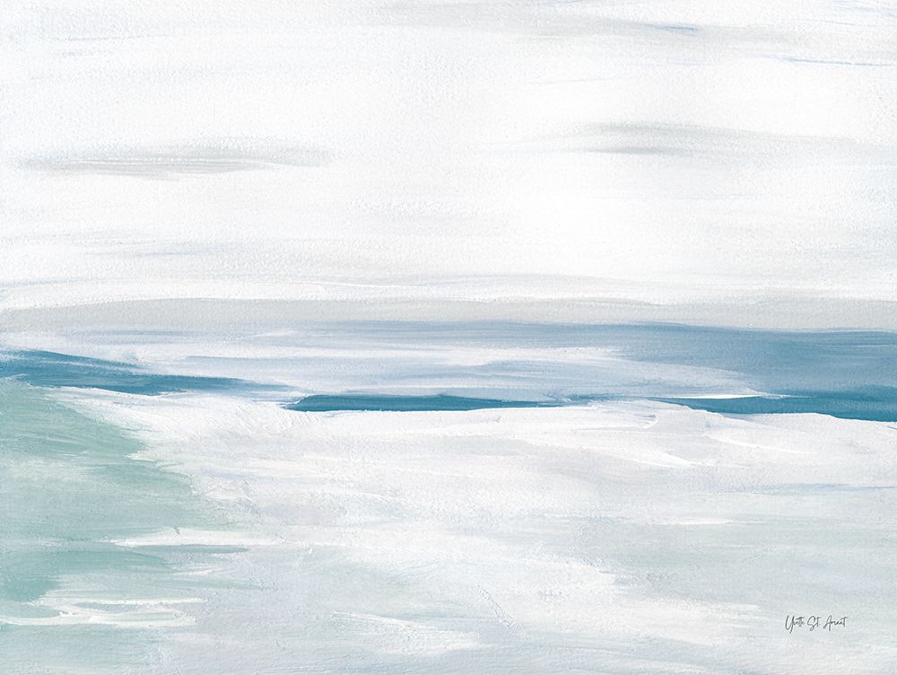 Dreamy Landscape Blue art print by Yvette St. Amant for $57.95 CAD