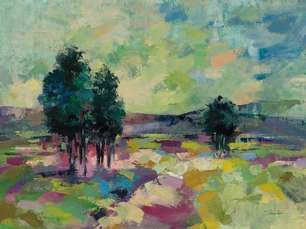Mauve Fields art print by Silvia Vassileva for $57.95 CAD