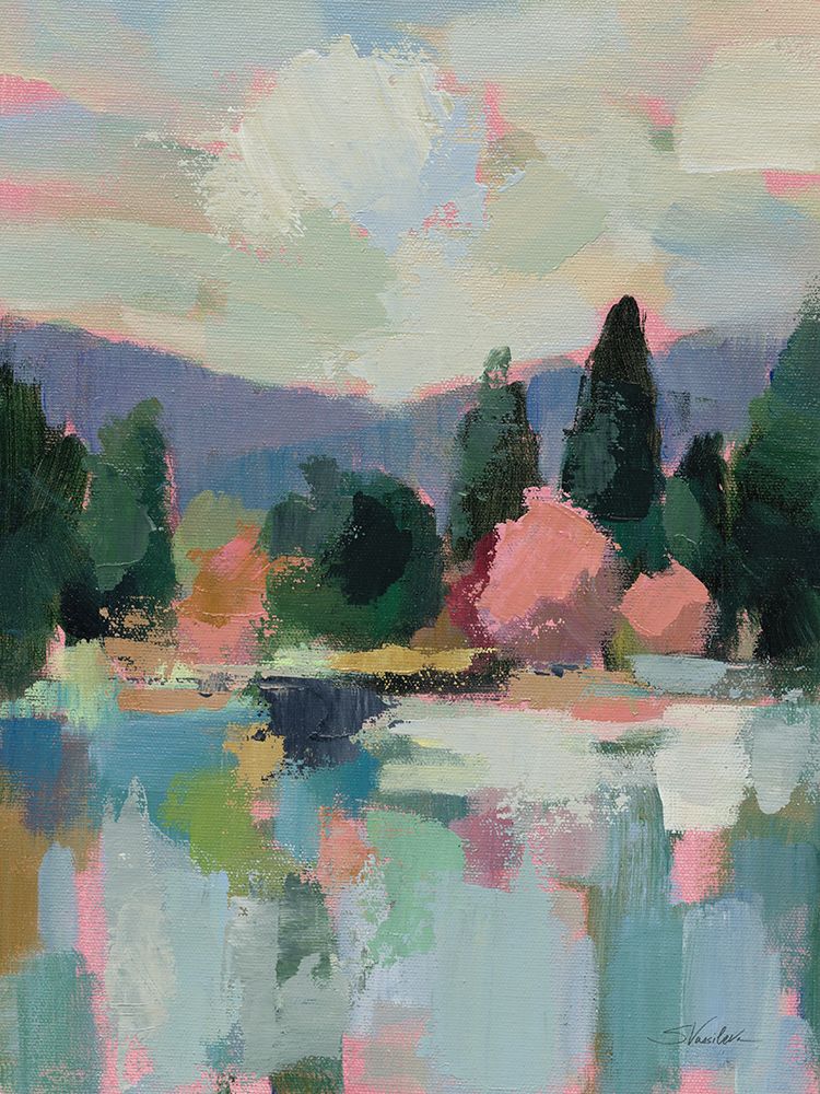 Blooming Trees II art print by Silvia Vassileva for $57.95 CAD