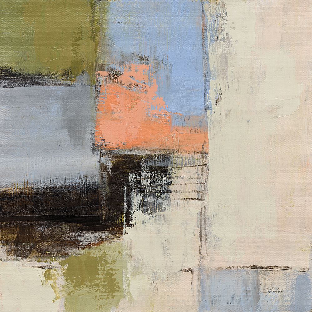 Abstract Fragments II art print by Silvia Vassileva for $57.95 CAD