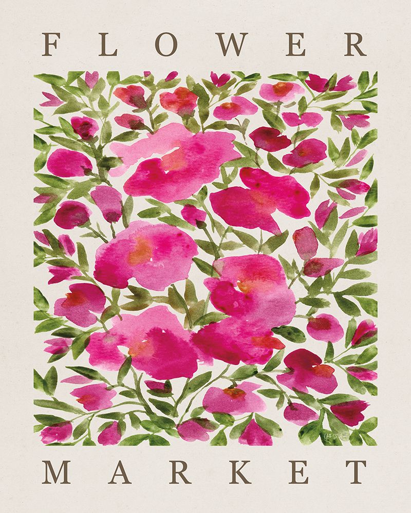 Rose Blooms Poster art print by Yvette St. Amant for $57.95 CAD
