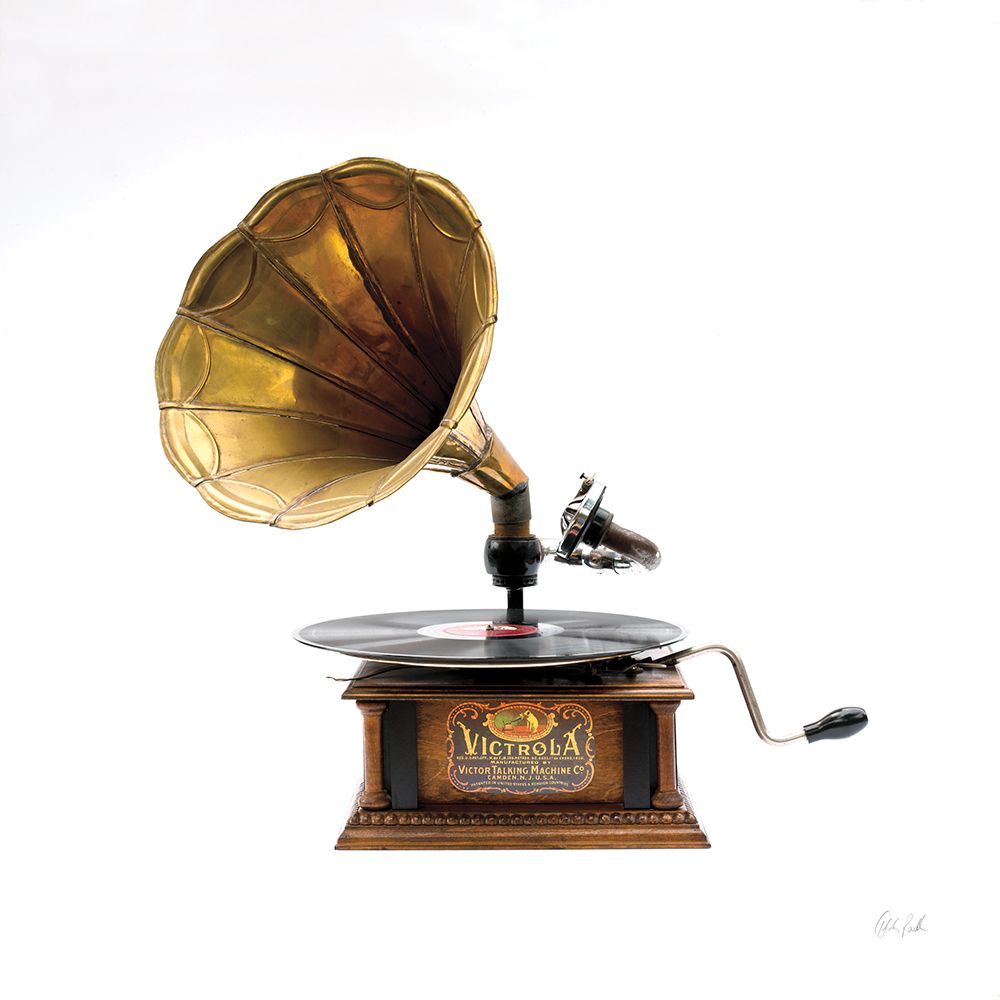 Gramaphone art print by Deborah Revell for $57.95 CAD