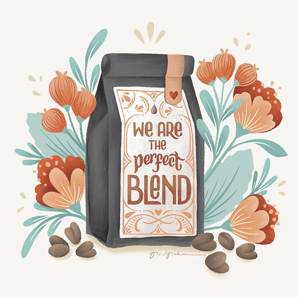 Perfect Blend I art print by Gia Graham for $57.95 CAD