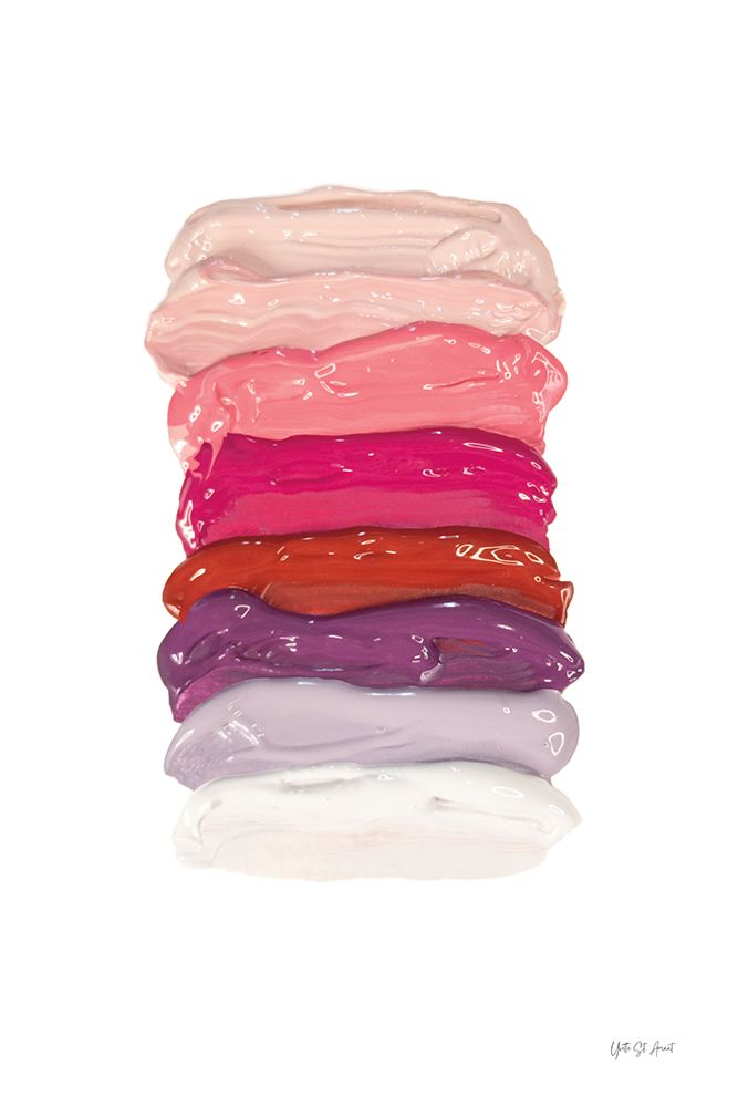 Warm Paint Palette art print by Yvette St. Amant for $57.95 CAD
