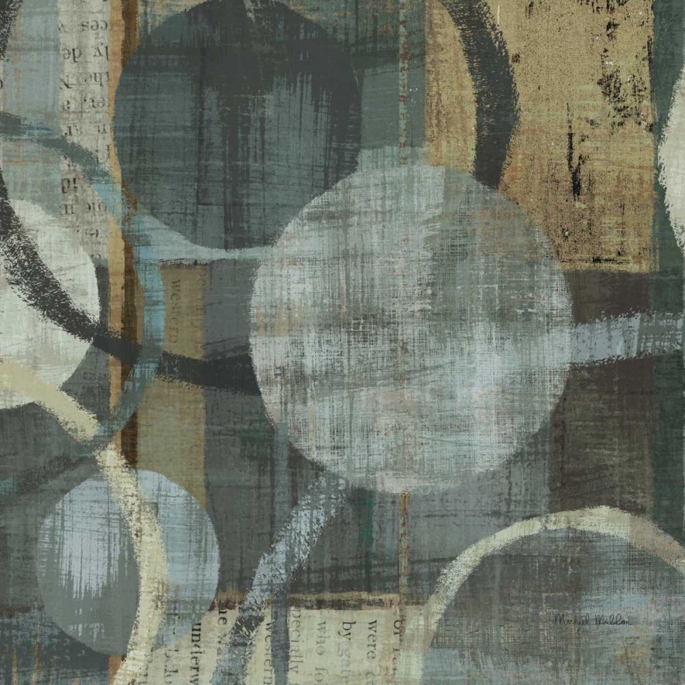 Metalic Tranquility I art print by Michael Mullan for $57.95 CAD