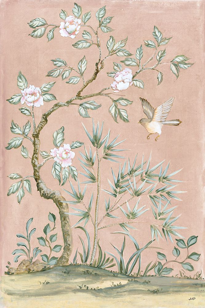 Spring Mural II Pink art print by Julia Purinton for $57.95 CAD