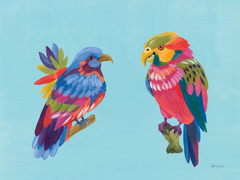Birds of Paradise V art print by Yvette St. Amant for $57.95 CAD