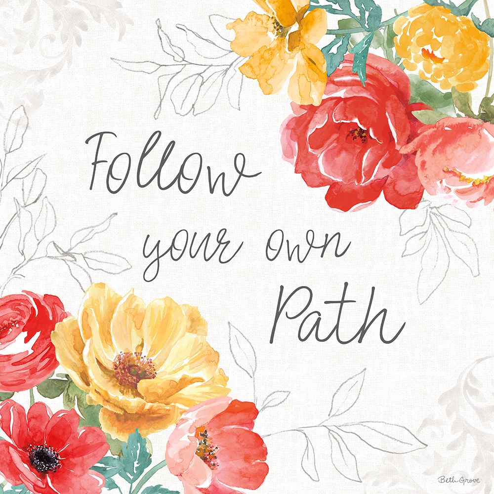 Sunny Bouquets V art print by Beth Grove for $57.95 CAD