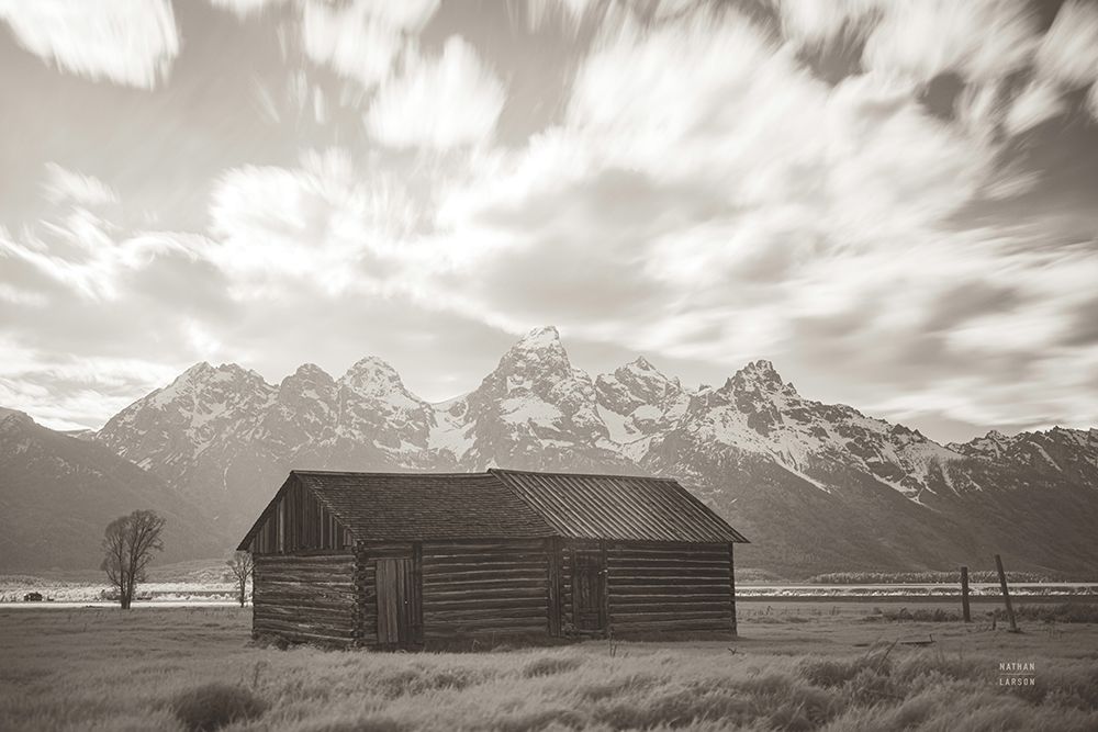Grand Teton Settlers art print by Nathan Larson for $57.95 CAD