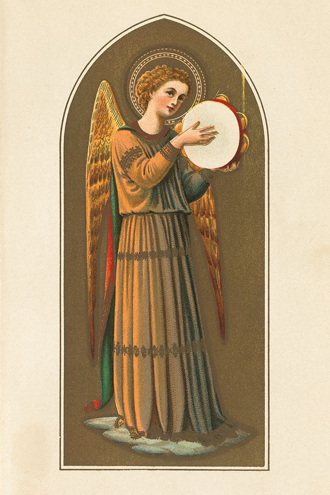 Musical Angel I art print by Wild Apple Portfolio for $57.95 CAD