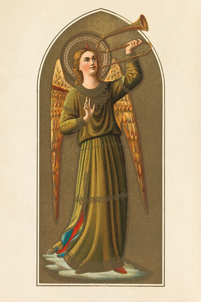 Musical Angel III art print by Wild Apple Portfolio for $57.95 CAD