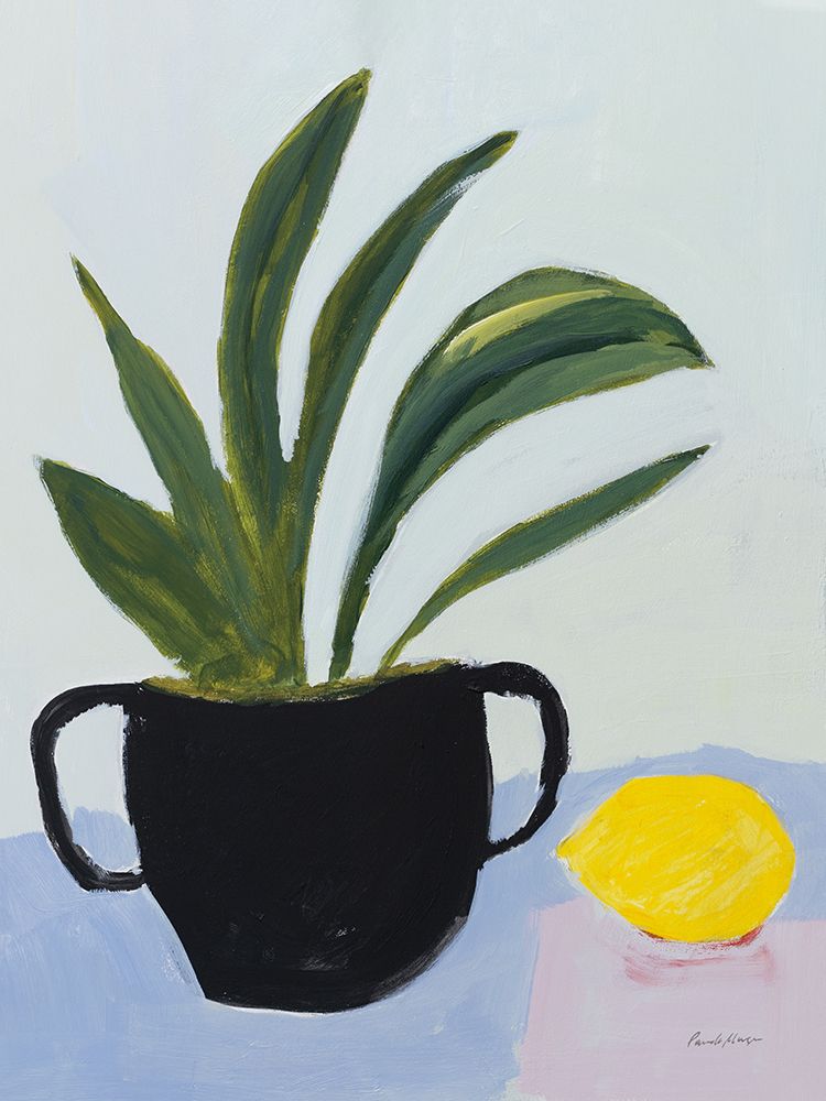Plant with Lemon art print by Pamela Munger for $57.95 CAD