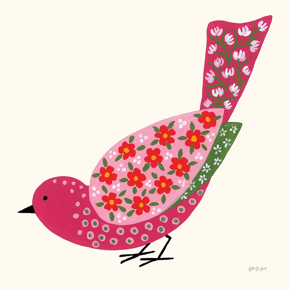 Blooming Bird II art print by Yvette St. Amant for $57.95 CAD