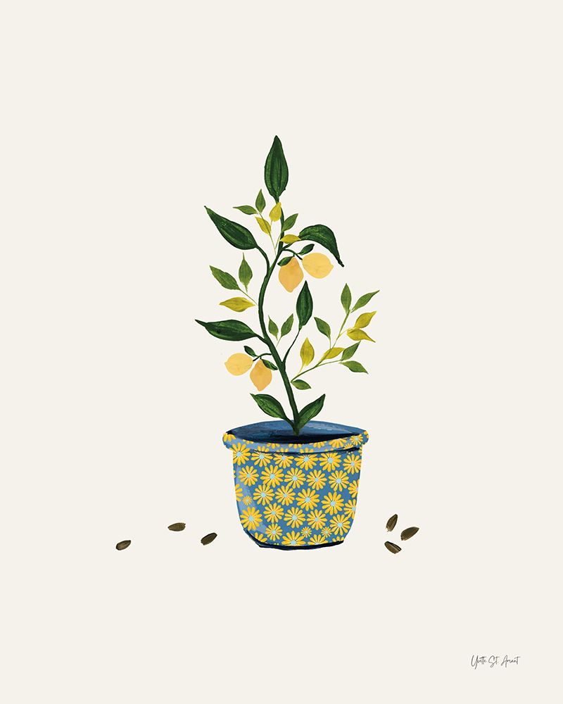 Summer Garden II art print by Yvette St. Amant for $57.95 CAD