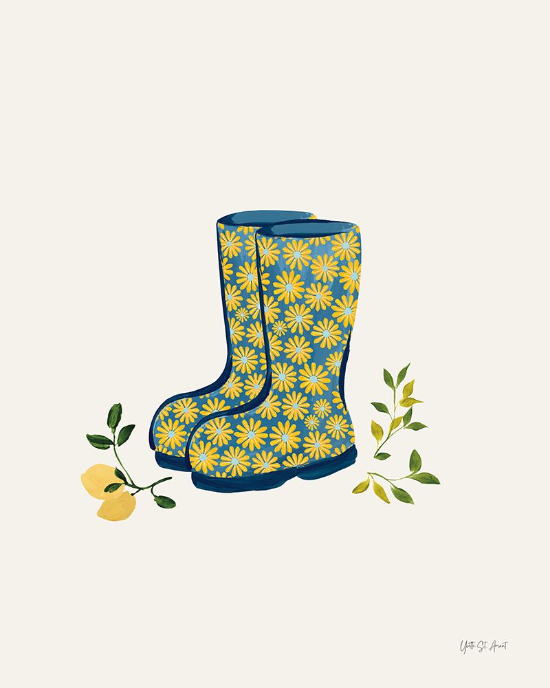 Summer Garden V art print by Yvette St. Amant for $57.95 CAD