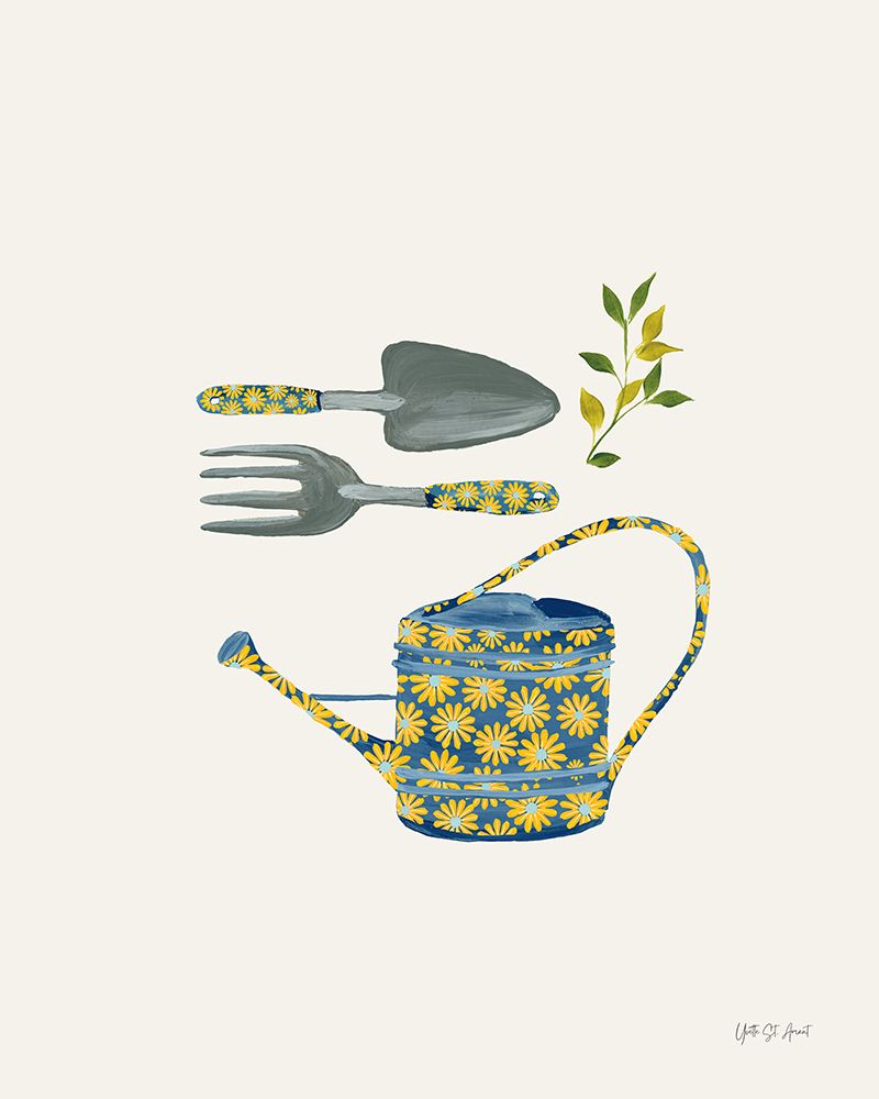 Summer Garden VI art print by Yvette St. Amant for $57.95 CAD
