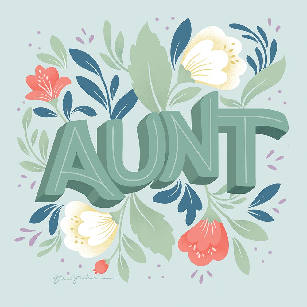 Aunt art print by Gia Graham for $57.95 CAD