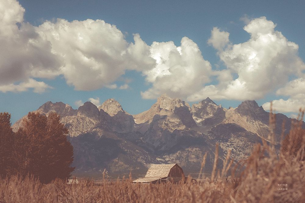 Wyoming Mountain Lazy Days art print by Nathan Larson for $57.95 CAD