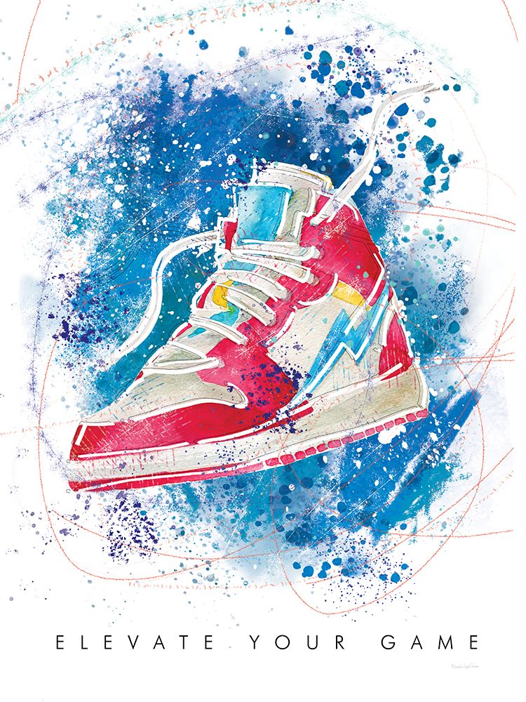 Sneakerhead I art print by Mercedes Lopez Charro for $57.95 CAD