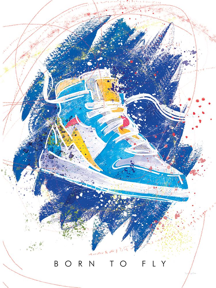 Sneakerhead II art print by Mercedes Lopez Charro for $57.95 CAD