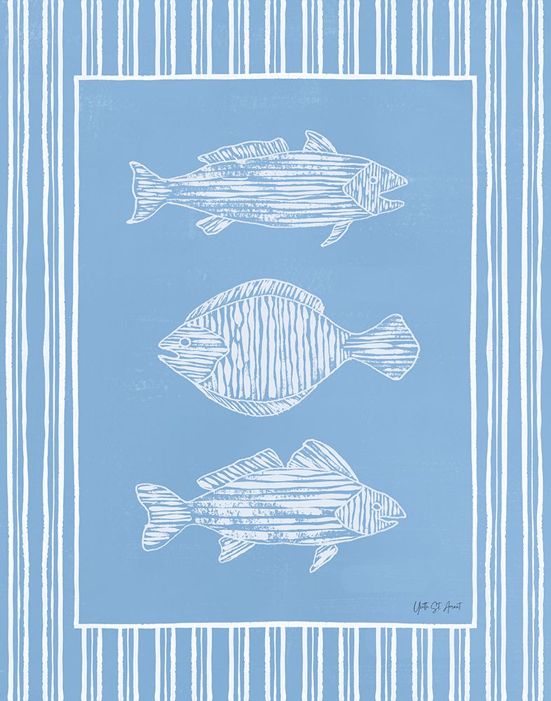 Cape Cod Fish I art print by Yvette St. Amant for $57.95 CAD