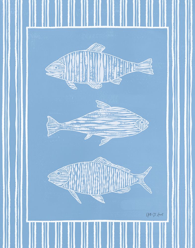 Cape Cod Fish II art print by Yvette St. Amant for $57.95 CAD