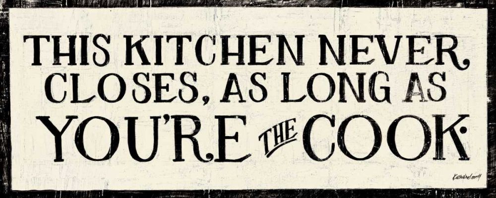 You re the Cook art print by Kathrine Lovell for $57.95 CAD