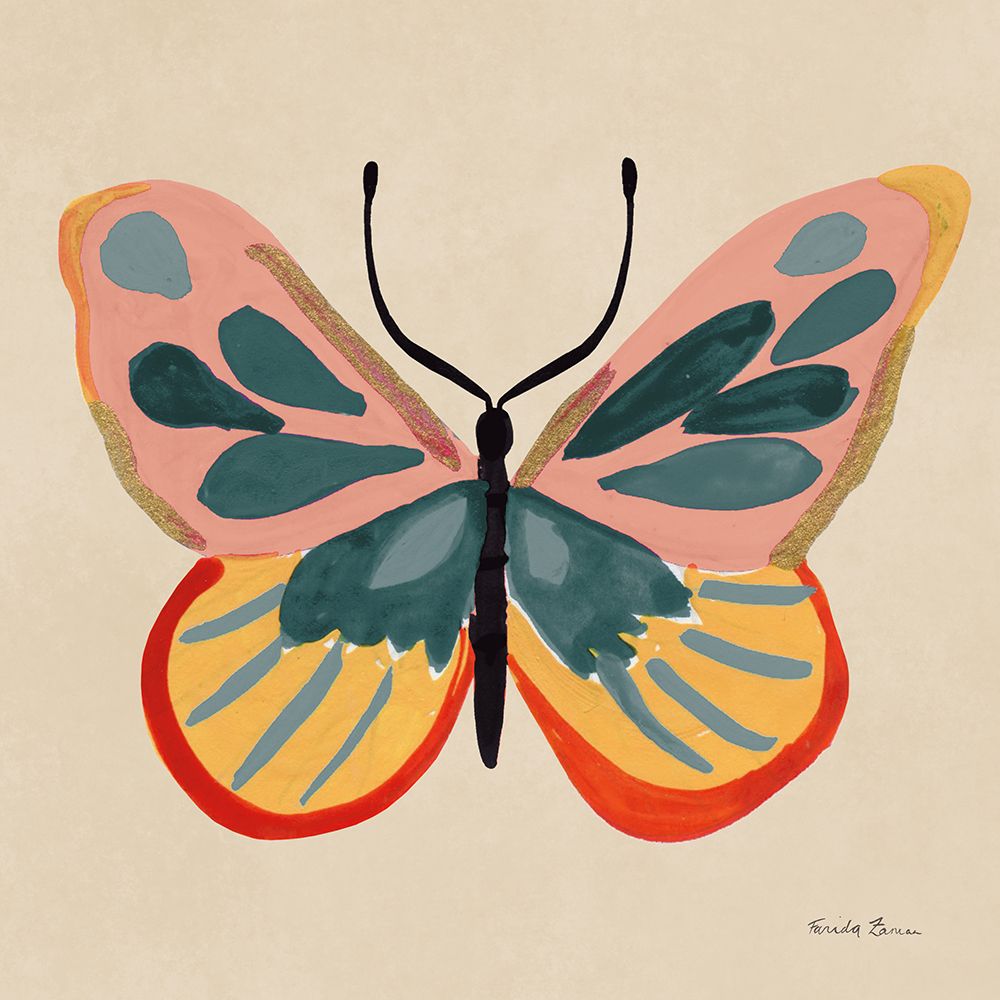 Fluttering I art print by Farida Zaman for $57.95 CAD