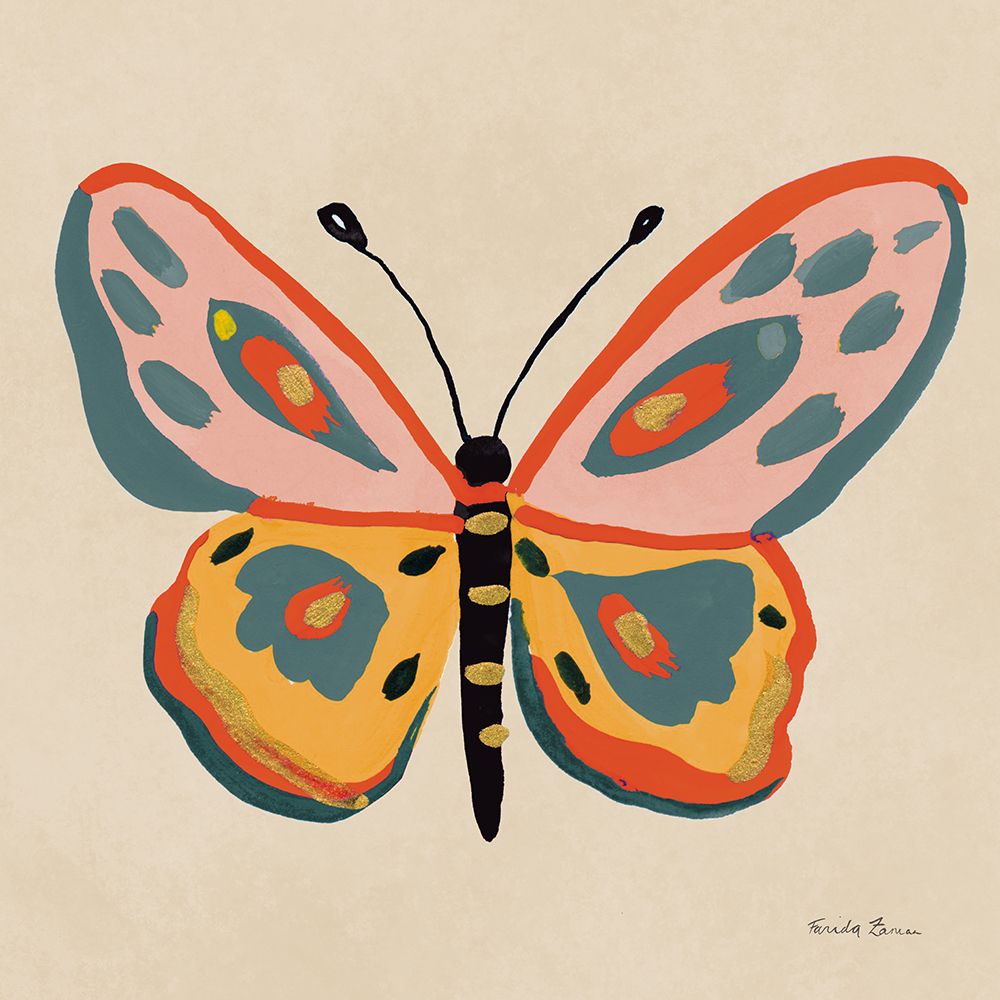 Fluttering II art print by Farida Zaman for $57.95 CAD