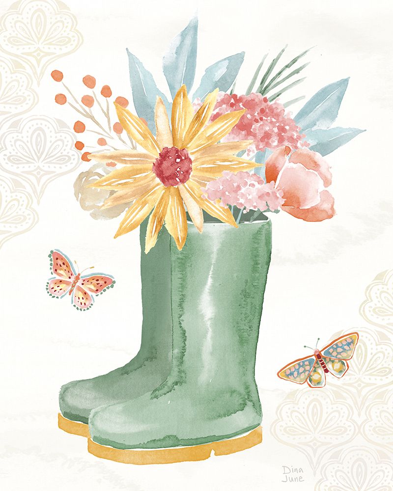 Wings and Things II art print by Dina June for $57.95 CAD