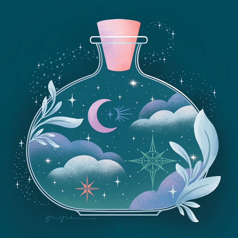 Celestial Dreams III art print by Gia Graham for $57.95 CAD