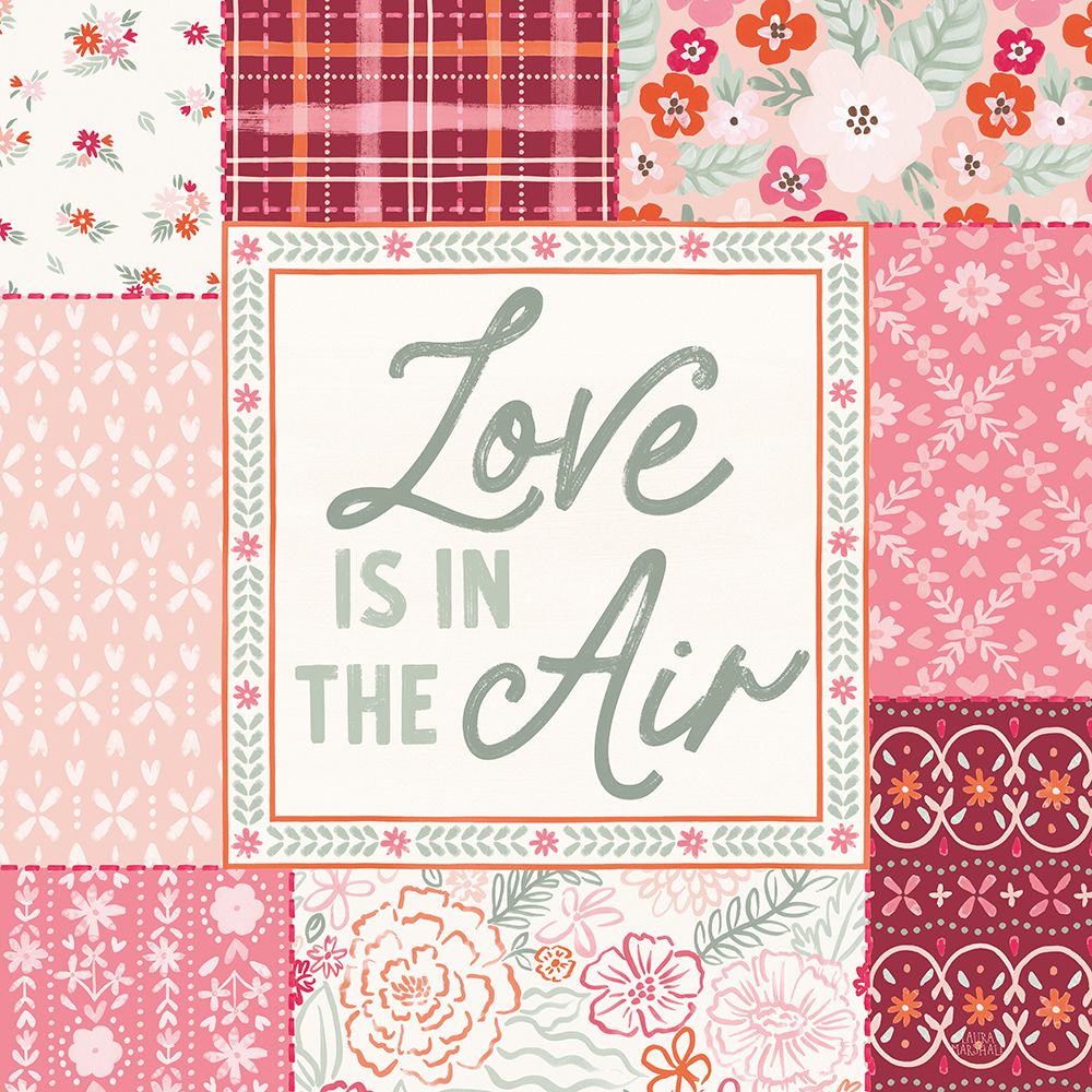 Blooming Hearts III art print by Laura Marshall for $57.95 CAD