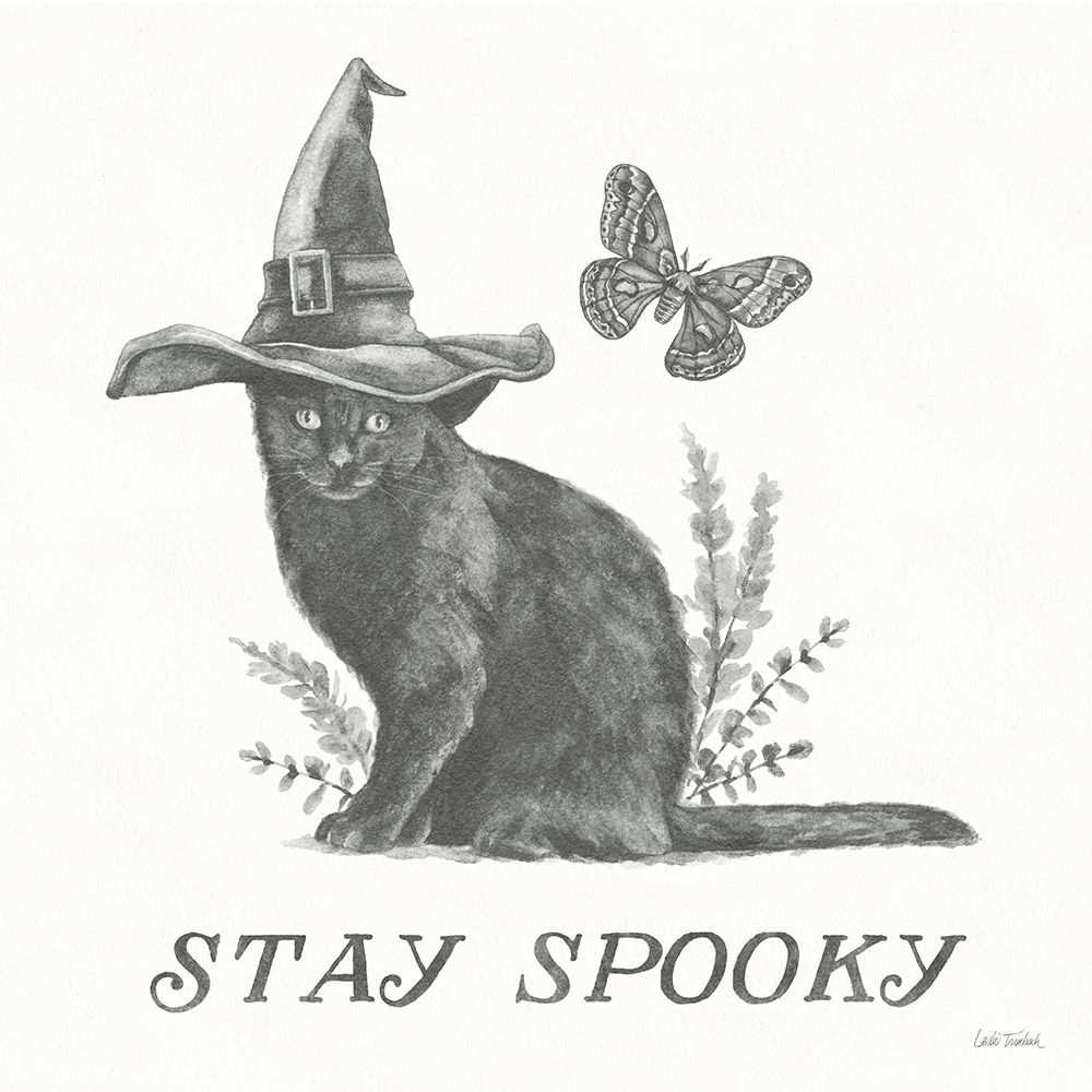 Spooky Halloween III art print by Leslie Trimbach for $57.95 CAD