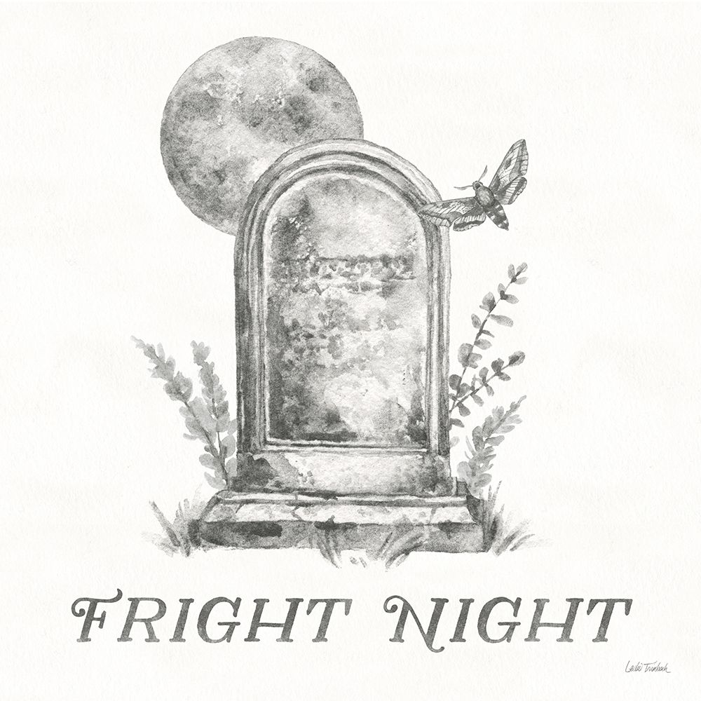 Spooky Halloween V art print by Leslie Trimbach for $57.95 CAD