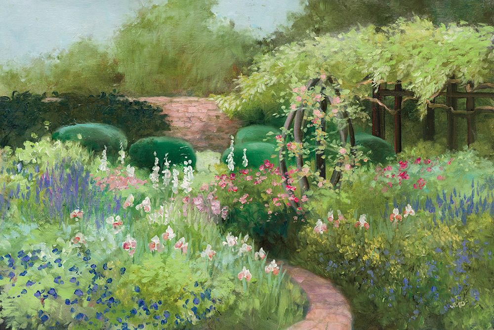 Garden Path art print by Julia Purinton for $57.95 CAD